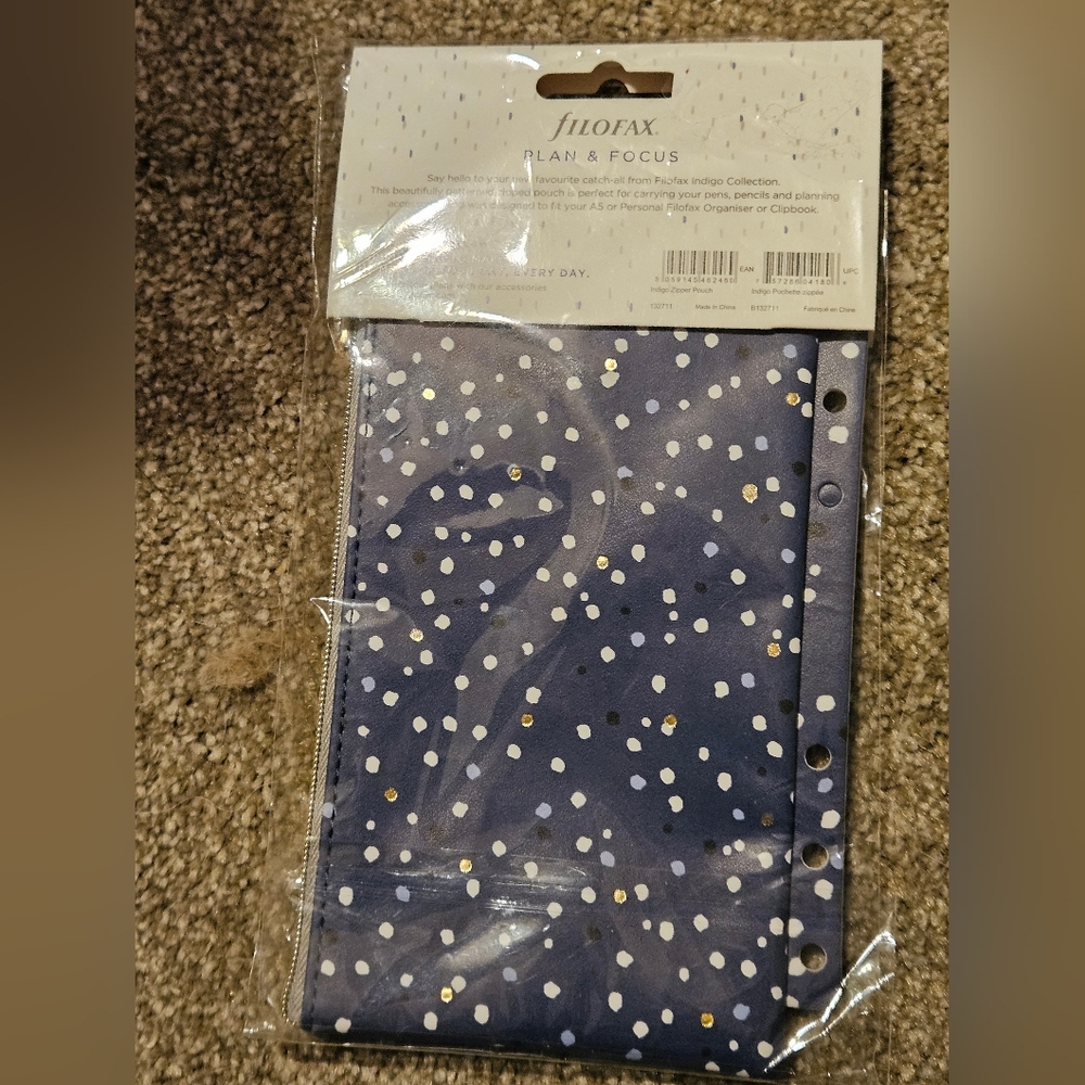 Filofax Personal Size Zip Pouch NEW - Picture 6 of 6